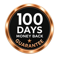 100 day money-back guarantee